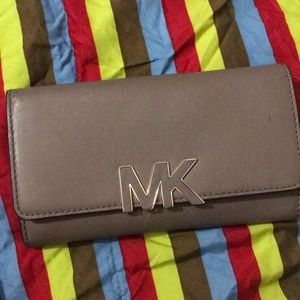 Large Michael Kors checkbook wallet
